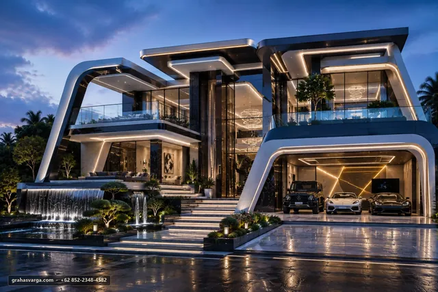 Arsitektur untuk Kabupaten Tanggamus. — pandangan arsitektur 3